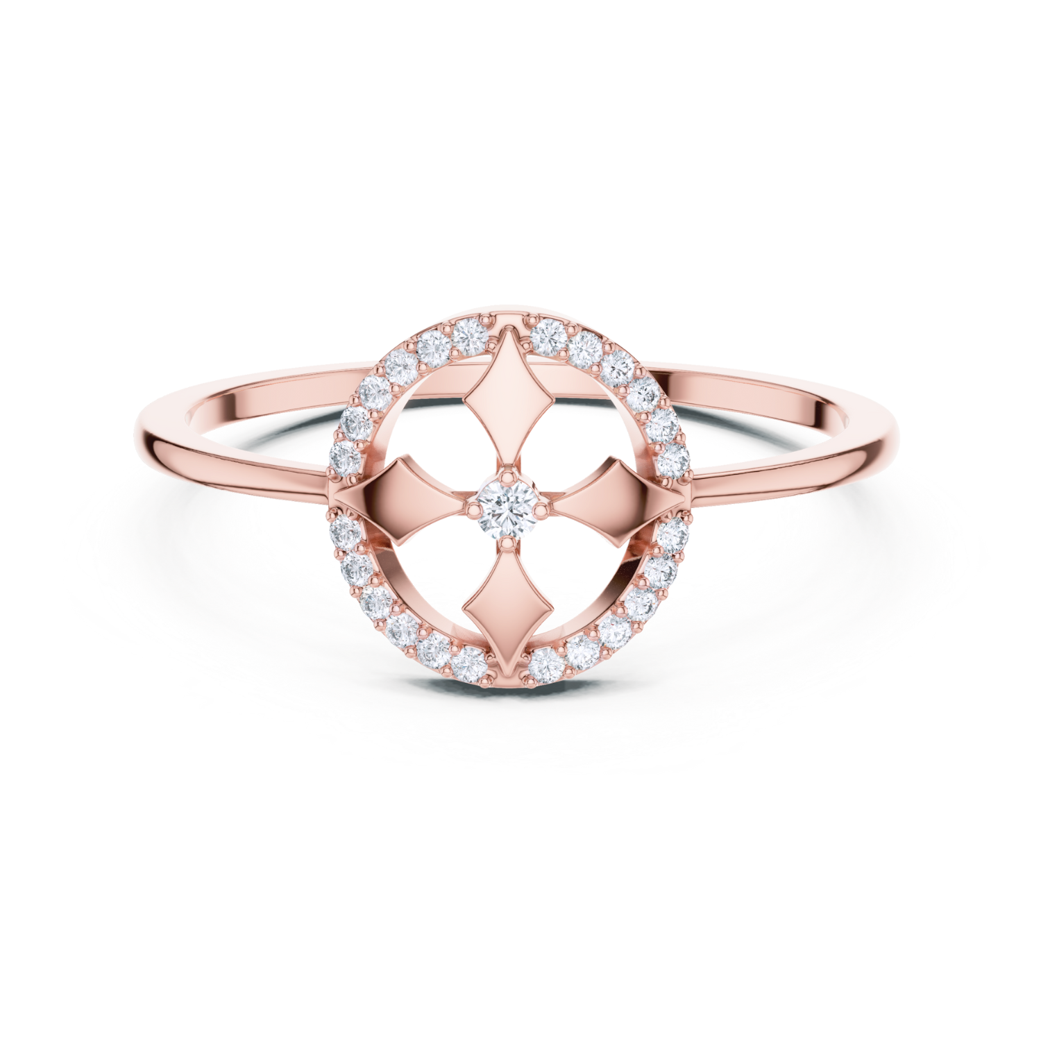Celestial Radiance Diamond Ring