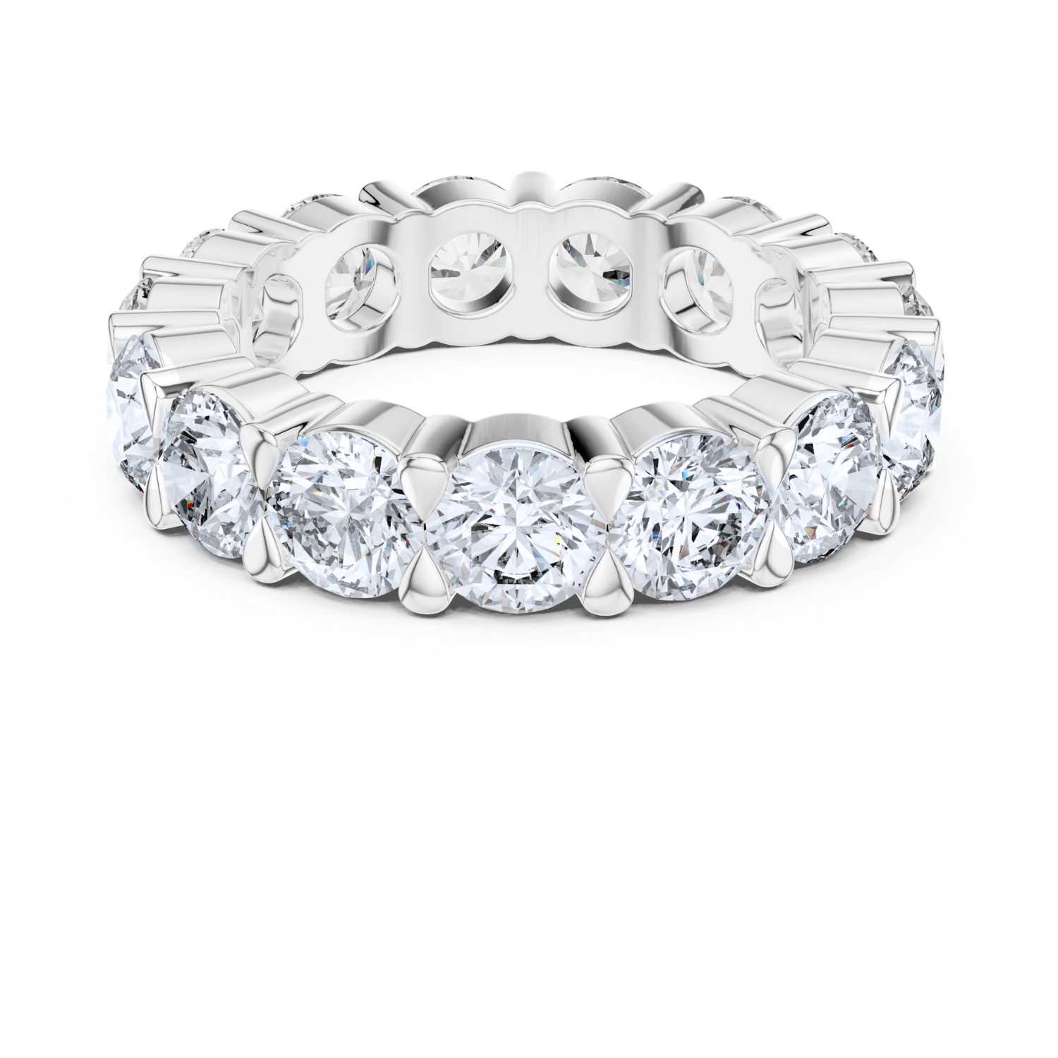 Round-Cut Diamond Eternity Band