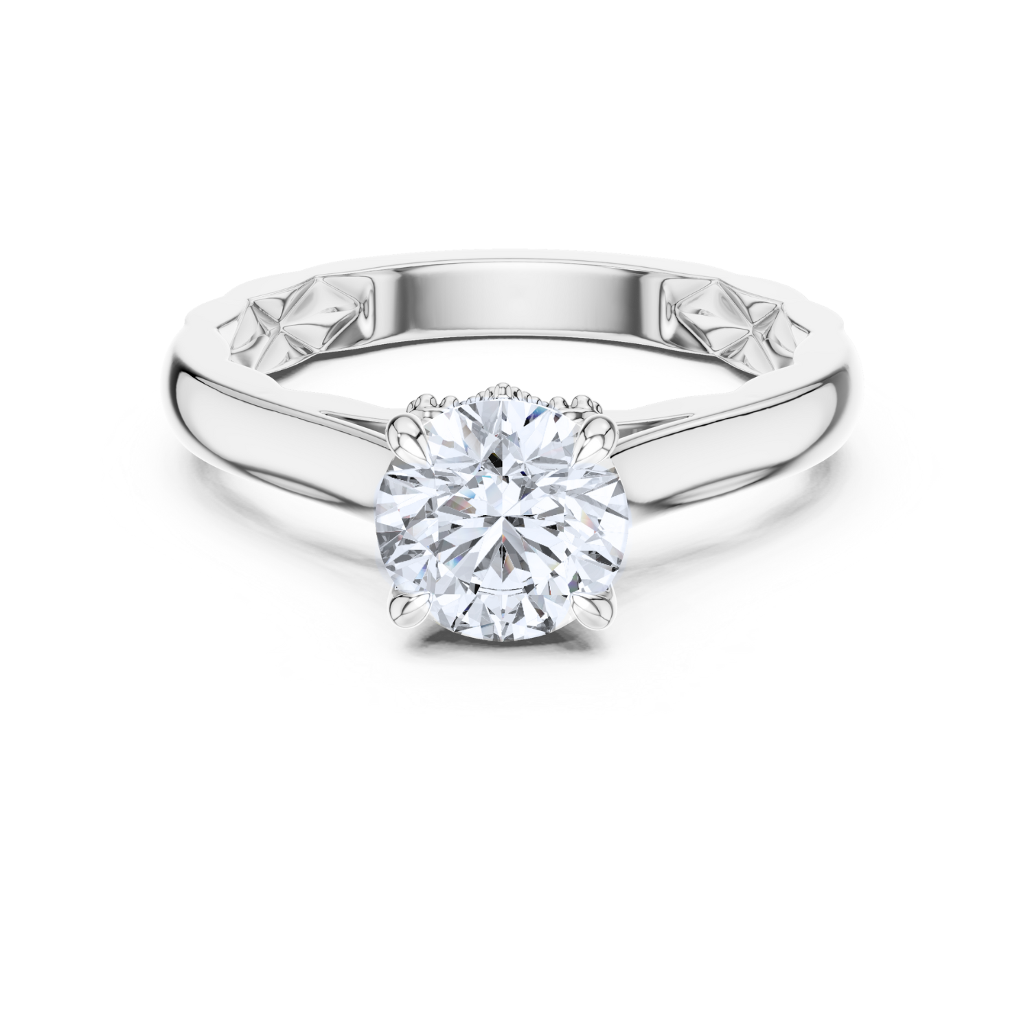 Vintage-Inspired Solitaire Ring