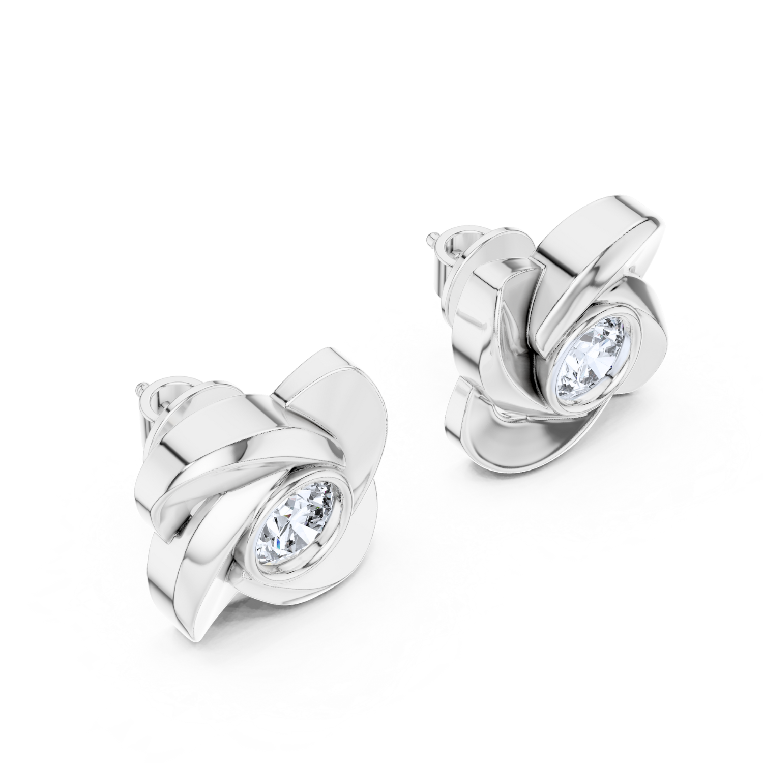 Petal Bloom Diamond Studs