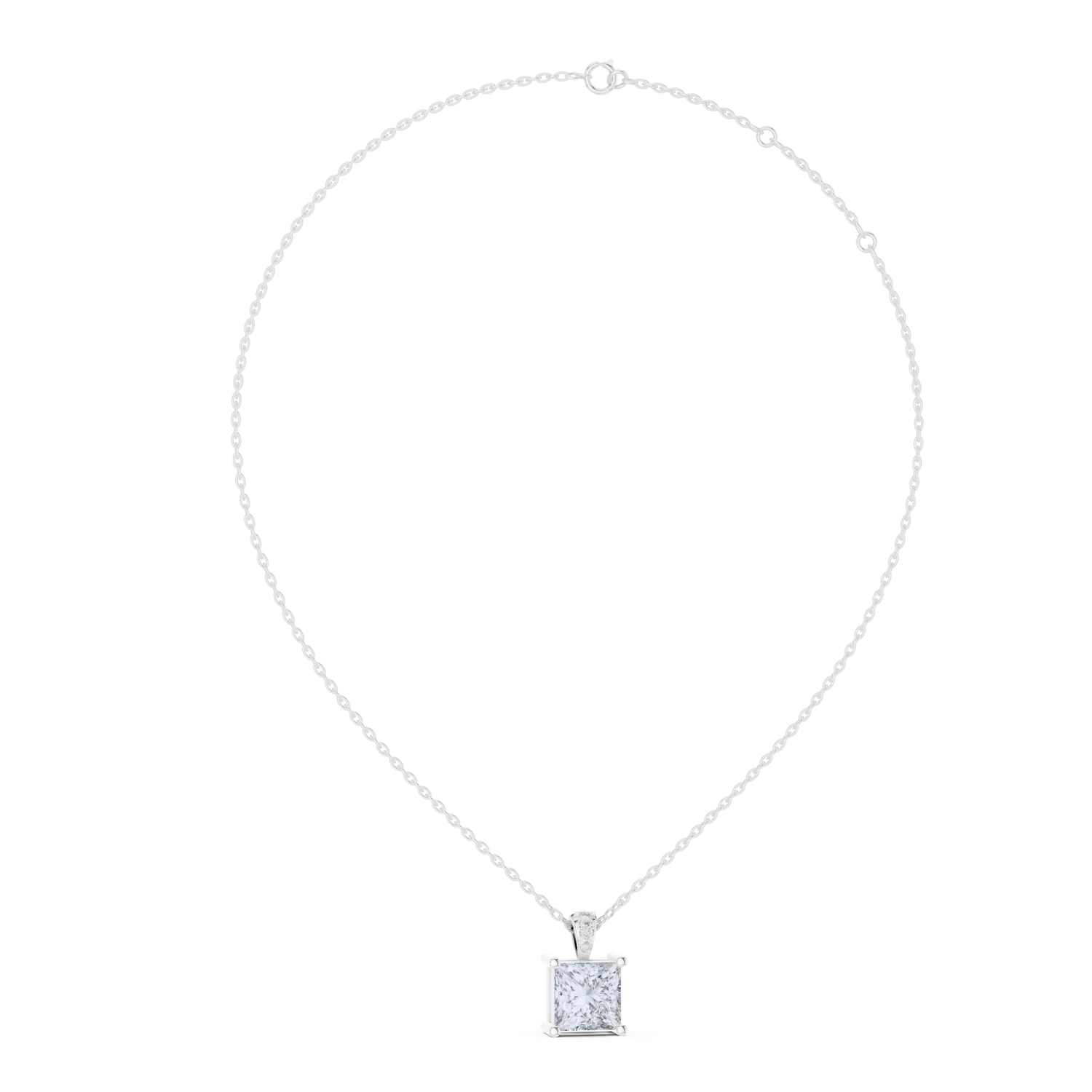 Regal Princess Solitaire Pendant