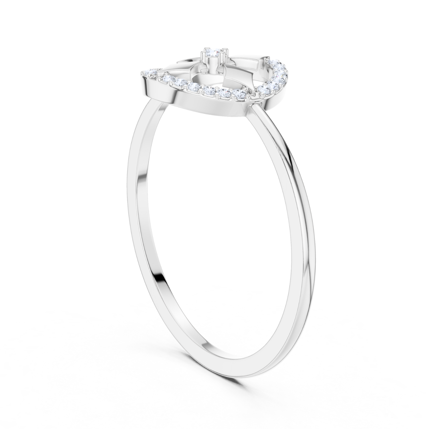 Celestial Radiance Diamond Ring