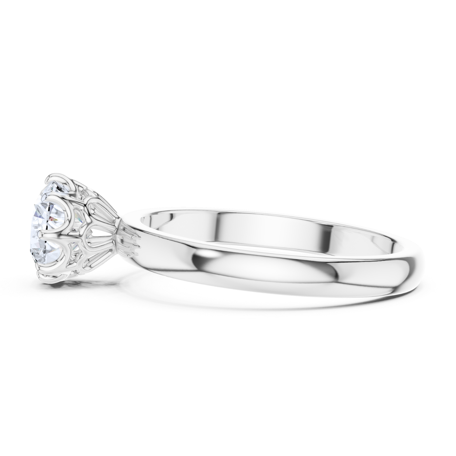 Radiance Solitaire Diamond Ring