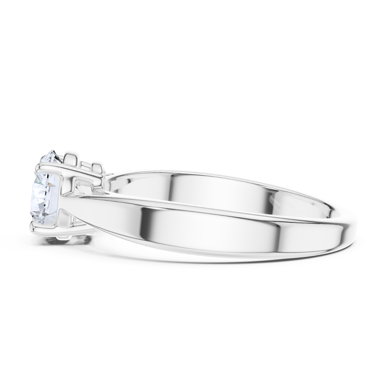Elegant Solitaire Diamond Ring