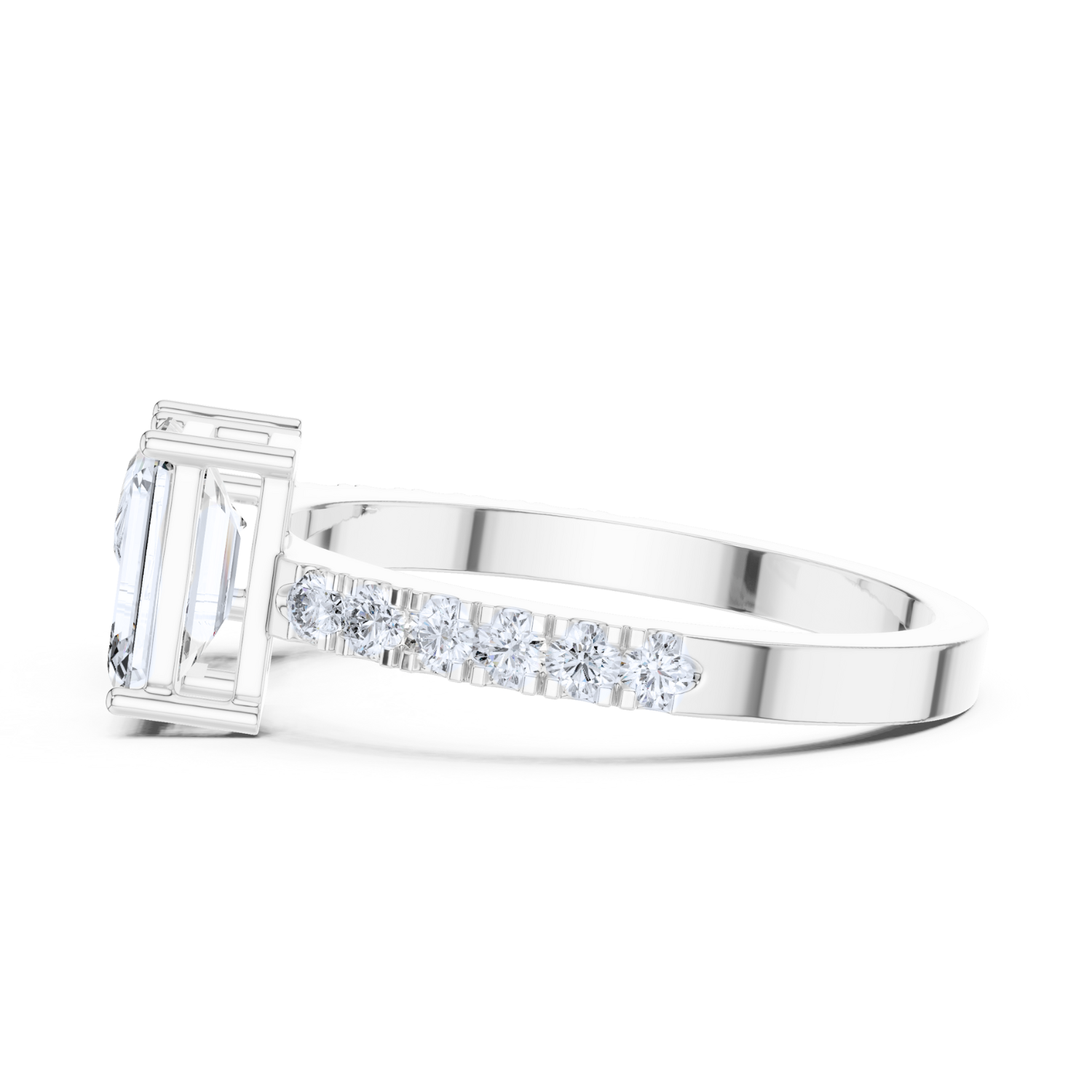 Dual-Cut Diamond Ring