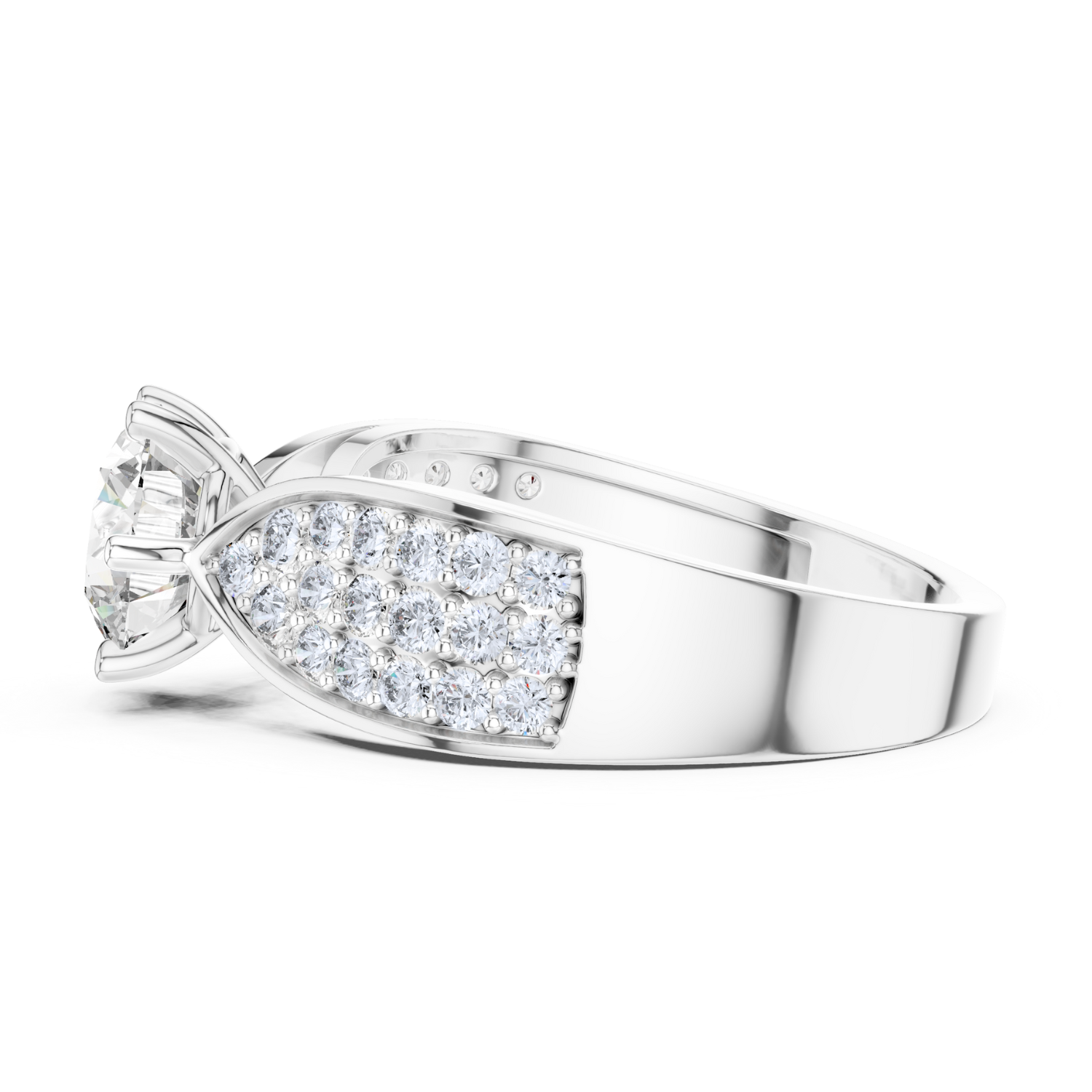 Pave Diamond Ring