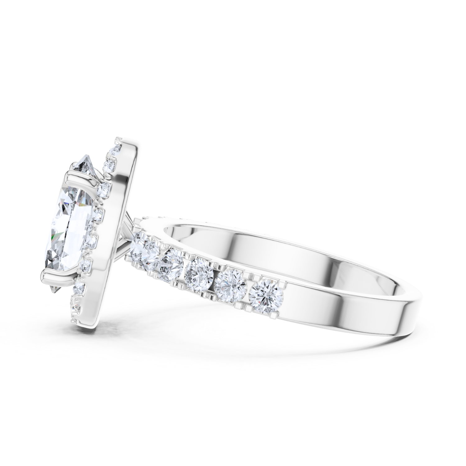 Gilded Grace Halo Ring