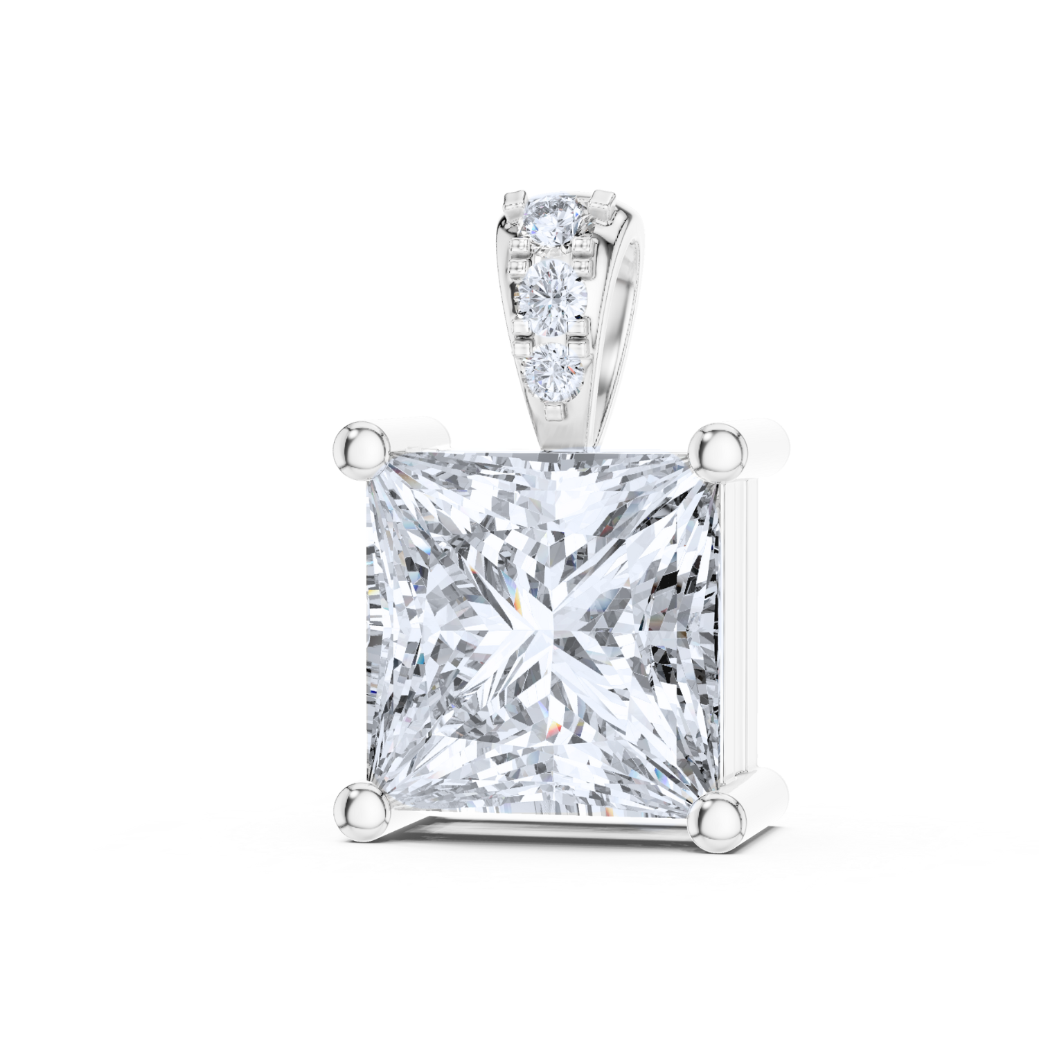 Regal Princess Solitaire Pendant