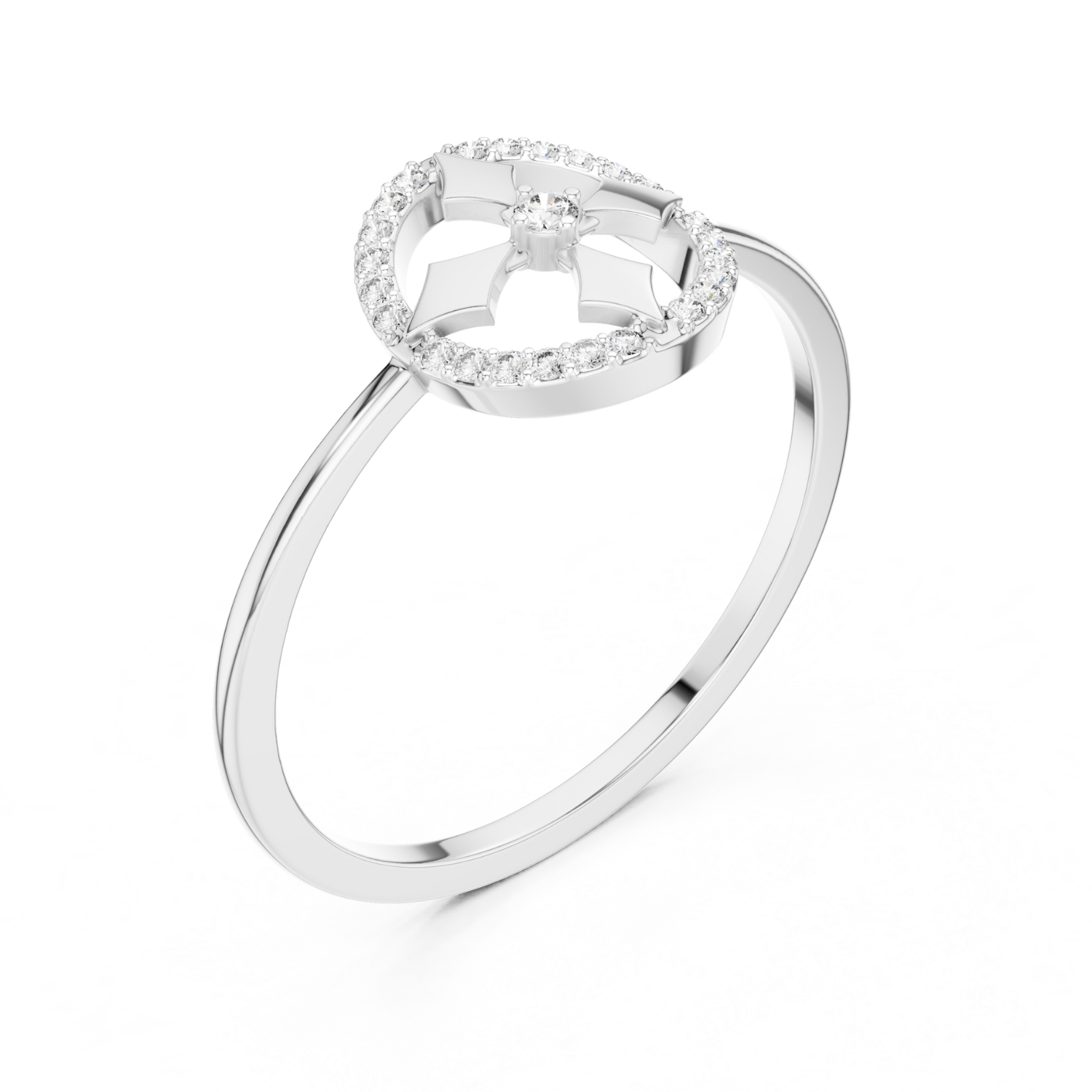 Celestial Radiance Diamond Ring