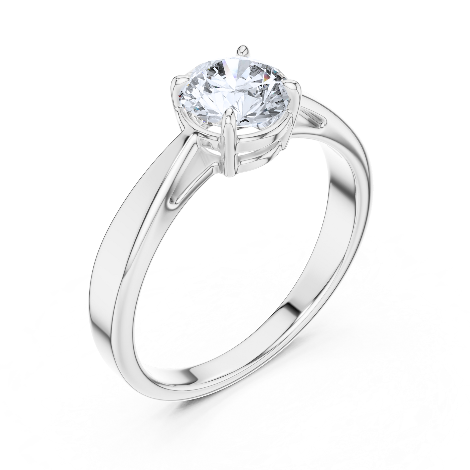 Elegant Solitaire Diamond Ring
