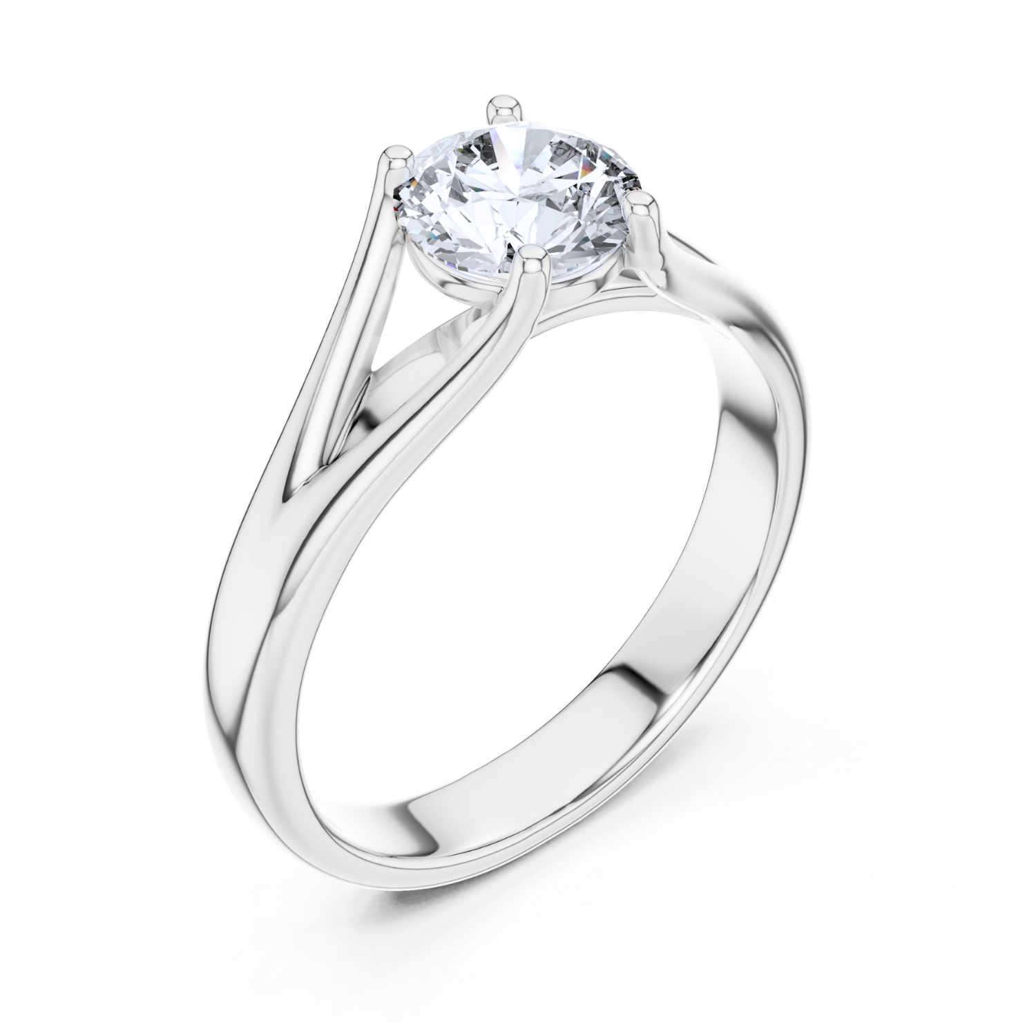 Majestic Cathedral Solitaire Ring