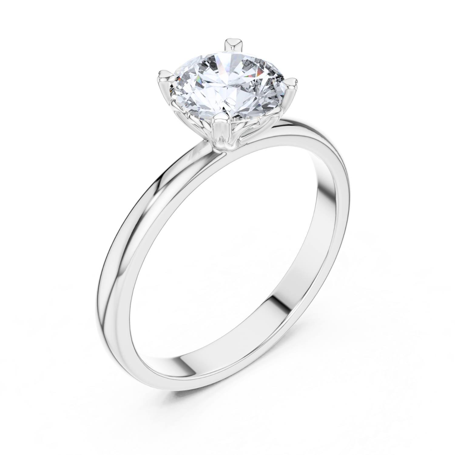 Bloom Solitaire Ring