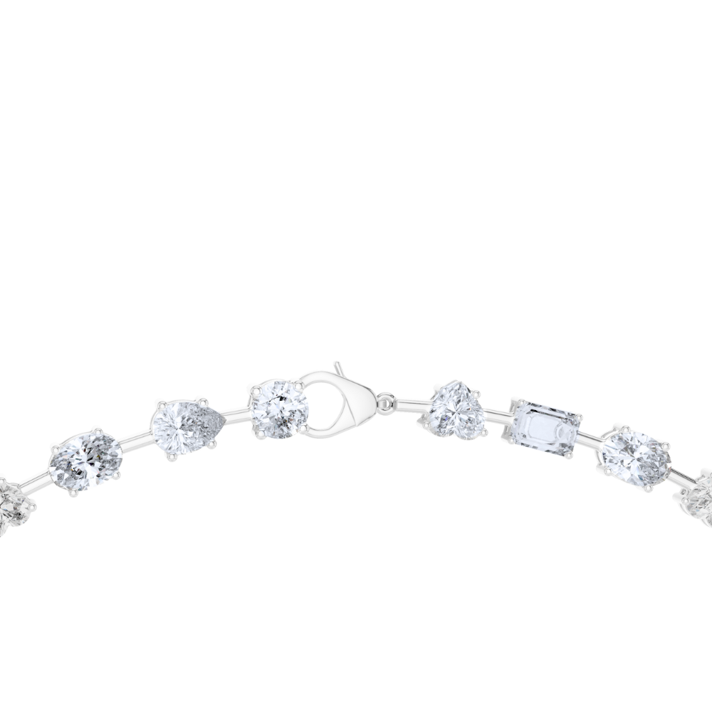 Radiant Harmony Tennis Necklace