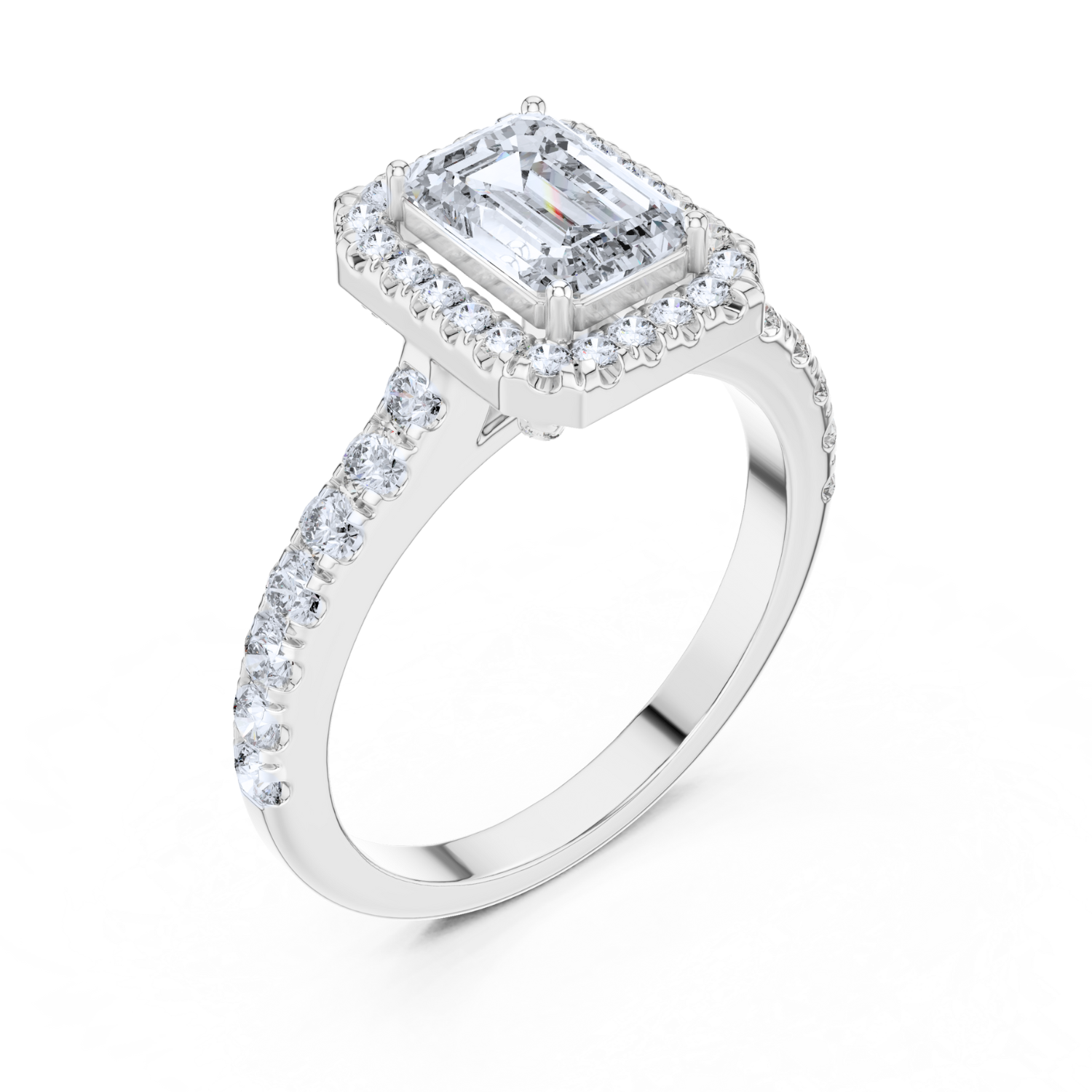 The Aureline Halo Ring