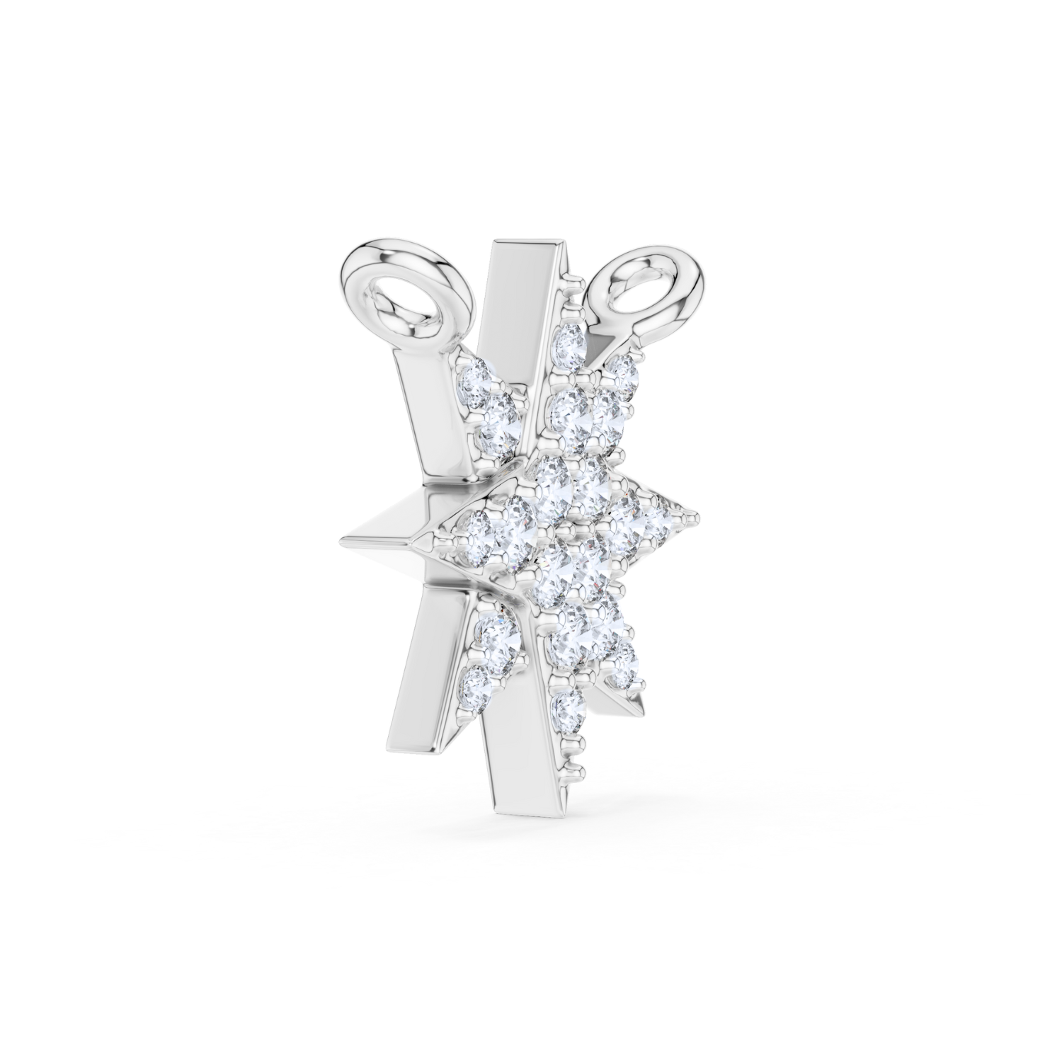 North Star Diamond Pendant
