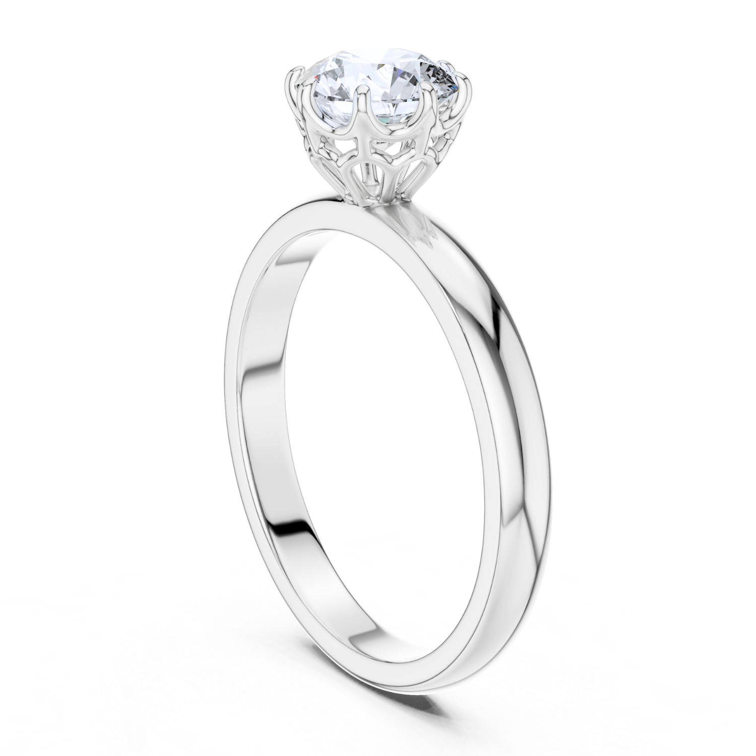 Radiance Solitaire Diamond Ring