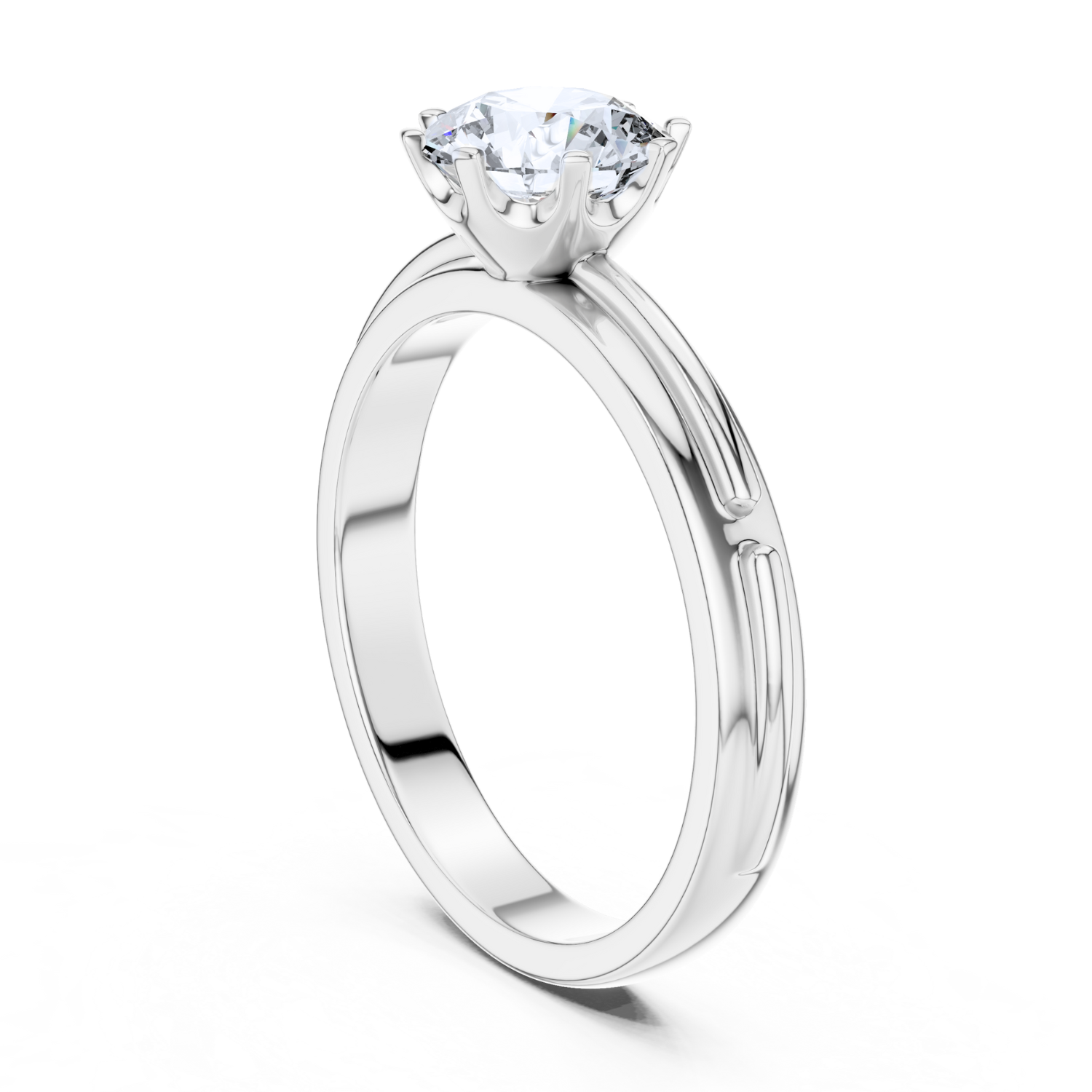 Classic Elegance 8-Prong Solitaire Ring