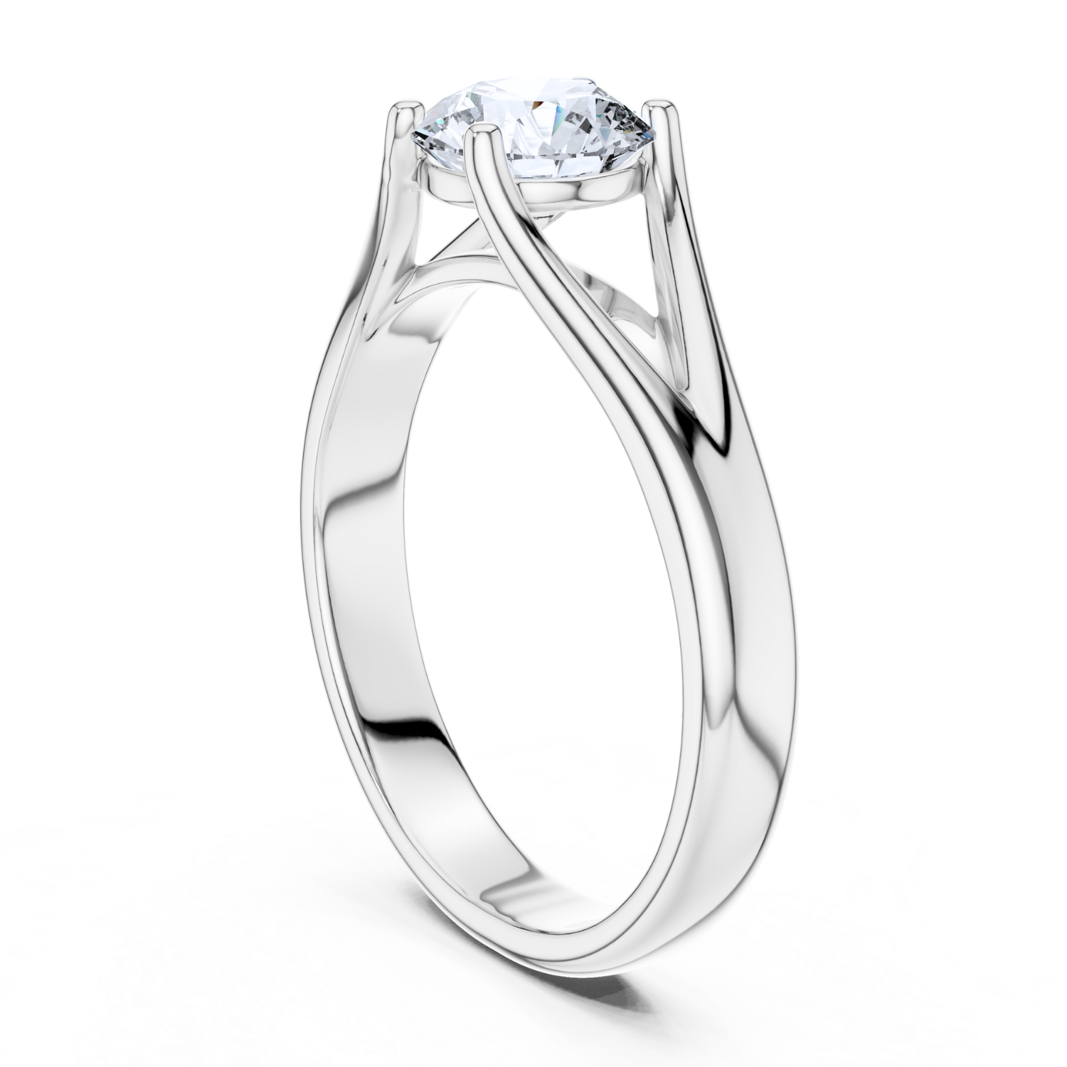 Majestic Cathedral Solitaire Ring