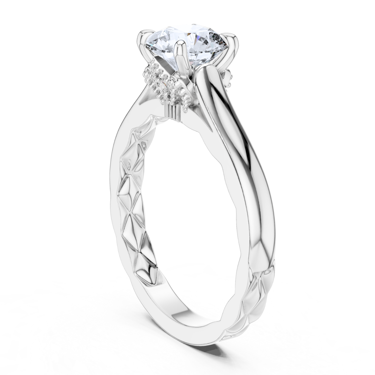 Vintage-Inspired Solitaire Ring