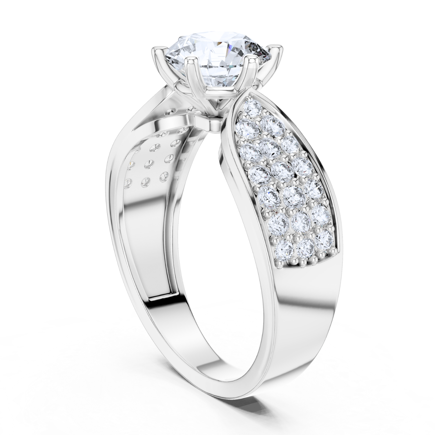Pave Diamond Ring