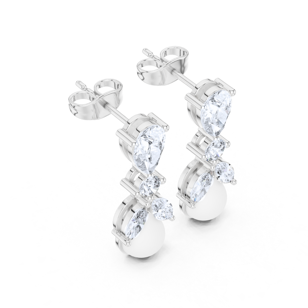 Radiant Teardrop Elegance Earrings