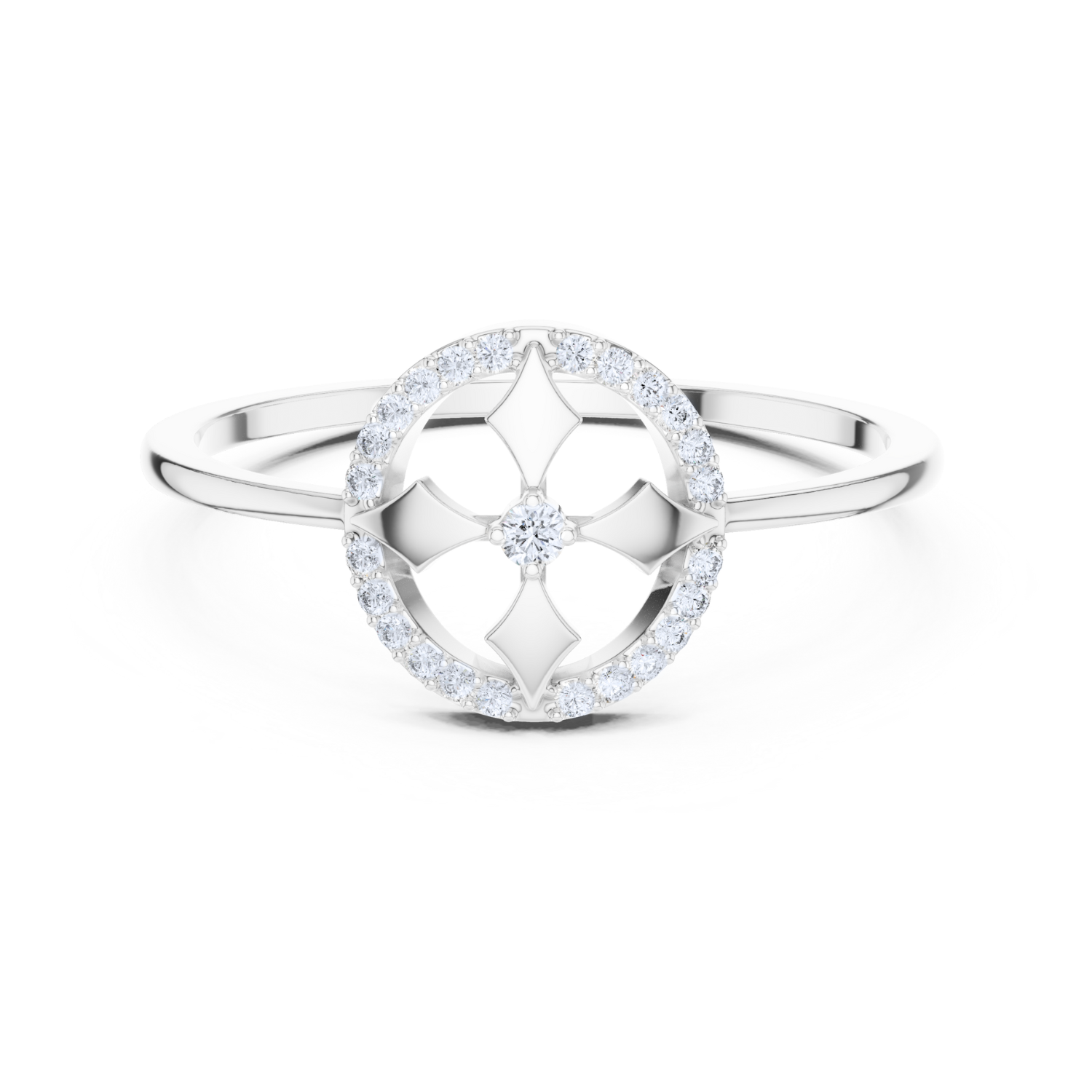 Celestial Radiance Diamond Ring