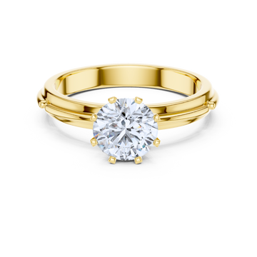 Classic Elegance 8-Prong Solitaire Ring