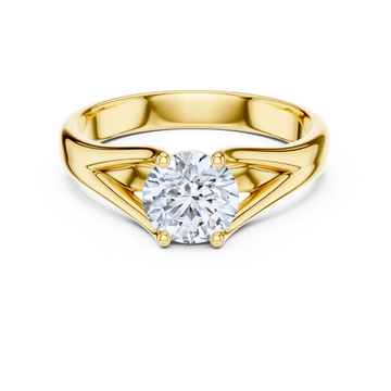 Majestic Cathedral Solitaire Ring