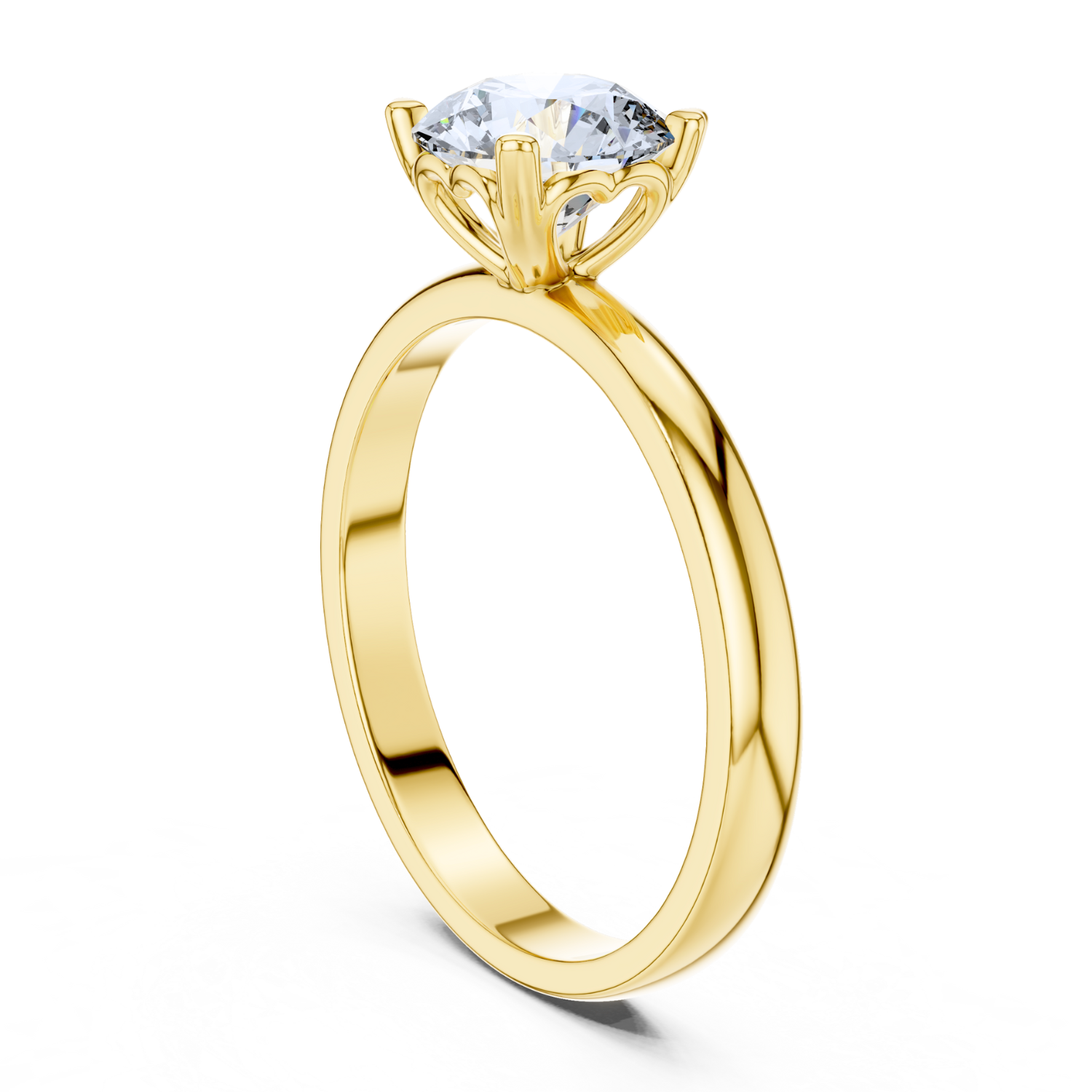 Bloom Solitaire Ring