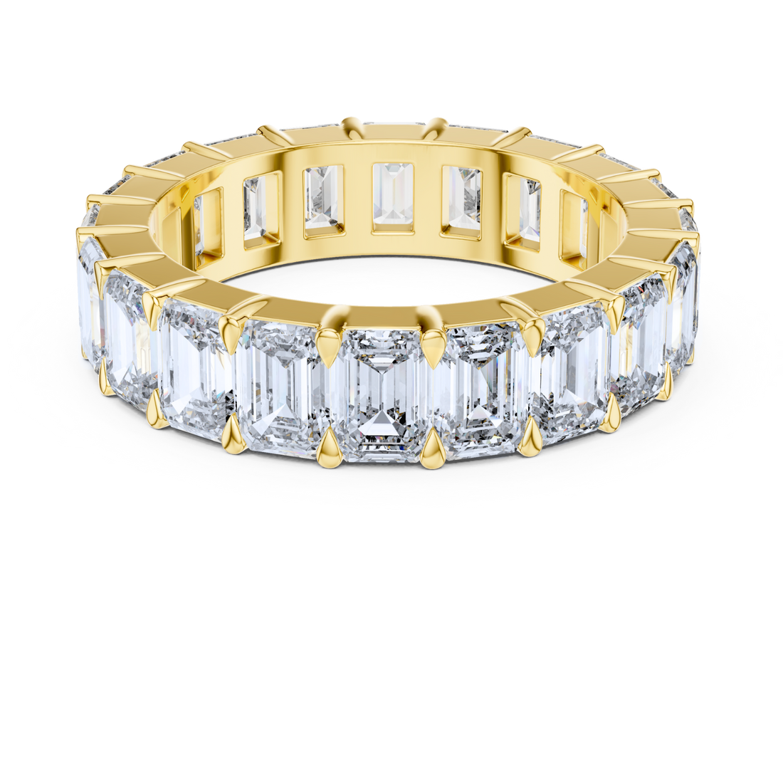 Emerald-Cut Diamond Eternity Band