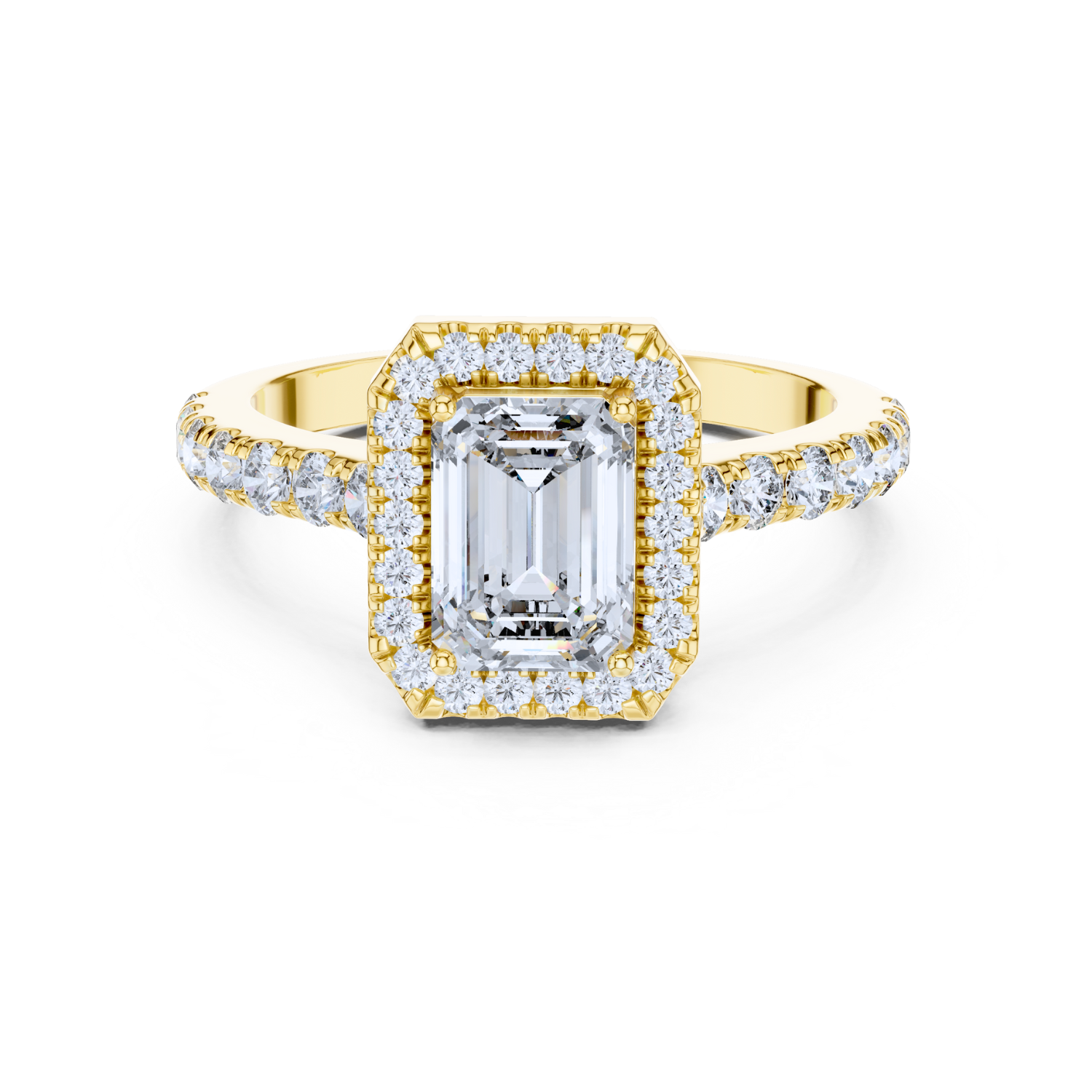 The Aureline Halo Ring
