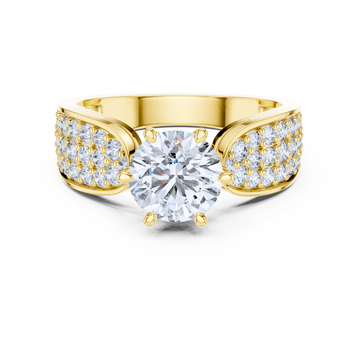 Pave Diamond Ring