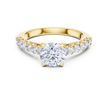 Classic Pave Diamond Ring