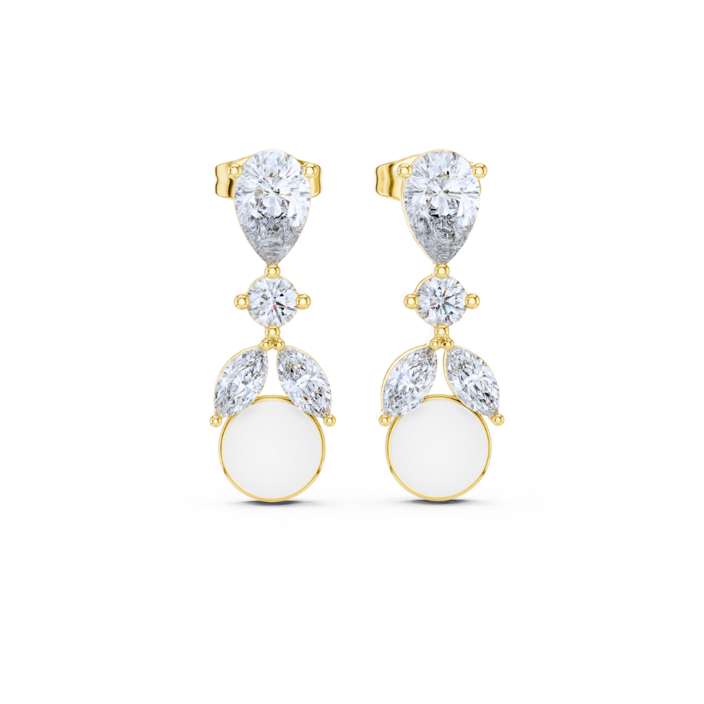 Radiant Teardrop Elegance Earrings