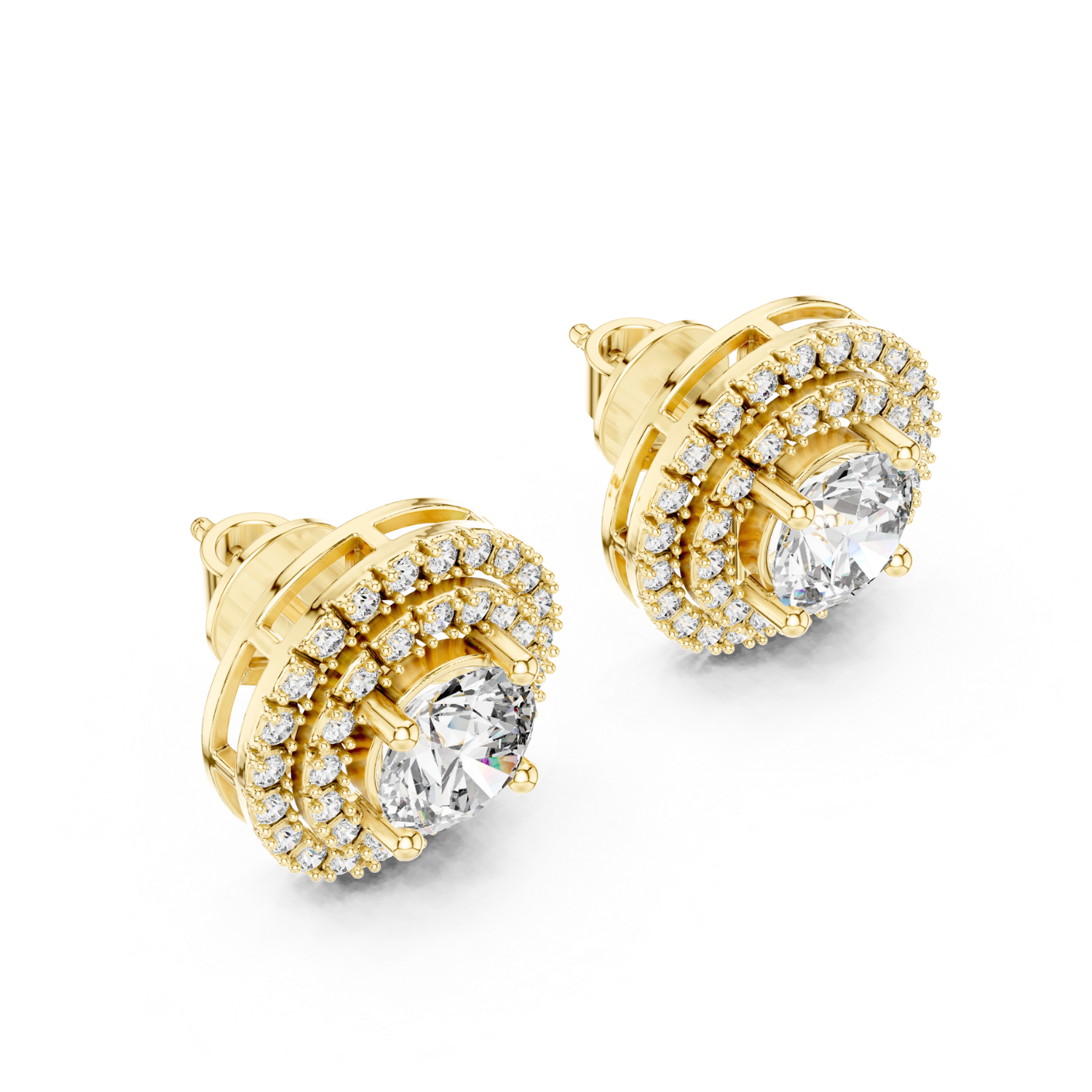 Royal Radiance Diamond Studs