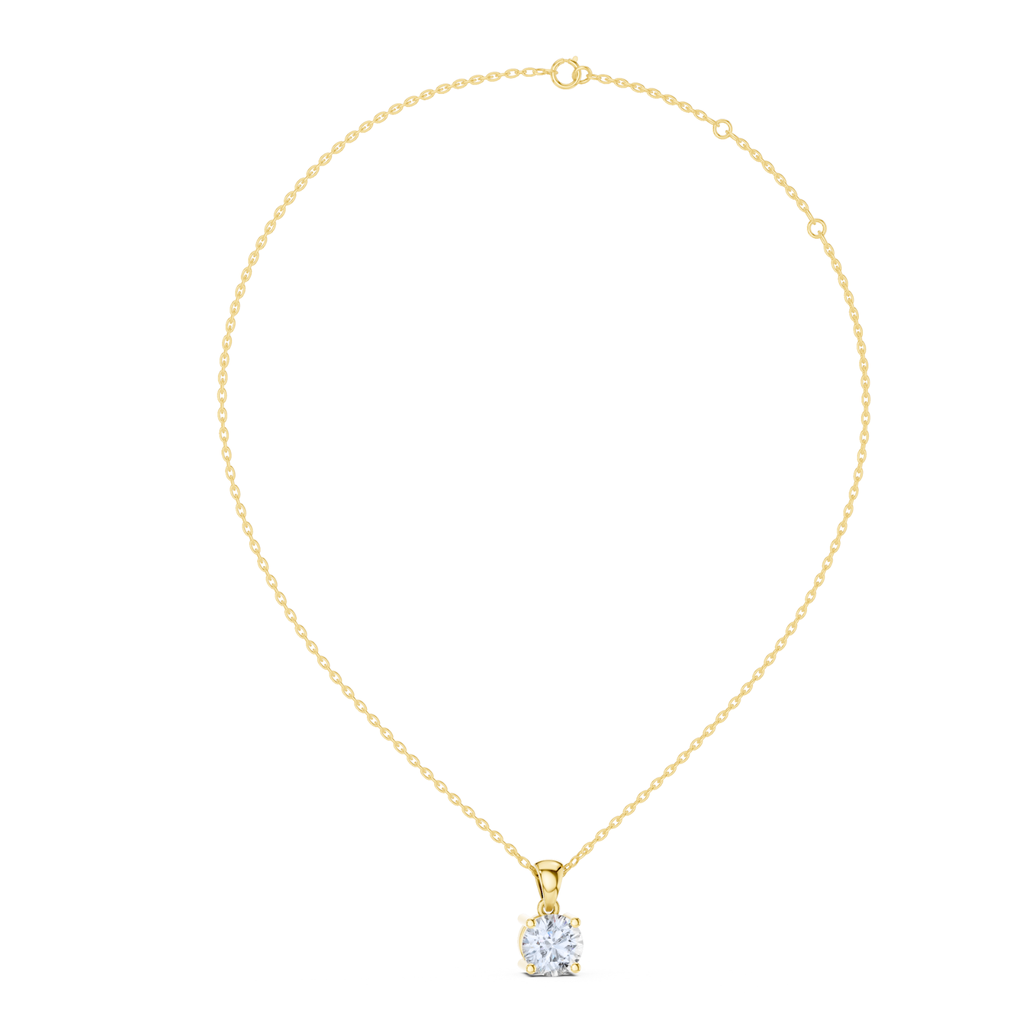 Eternal Glow Diamond Pendant