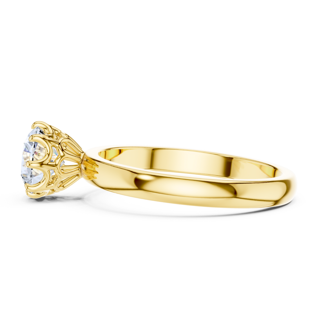 Radiance Solitaire Diamond Ring