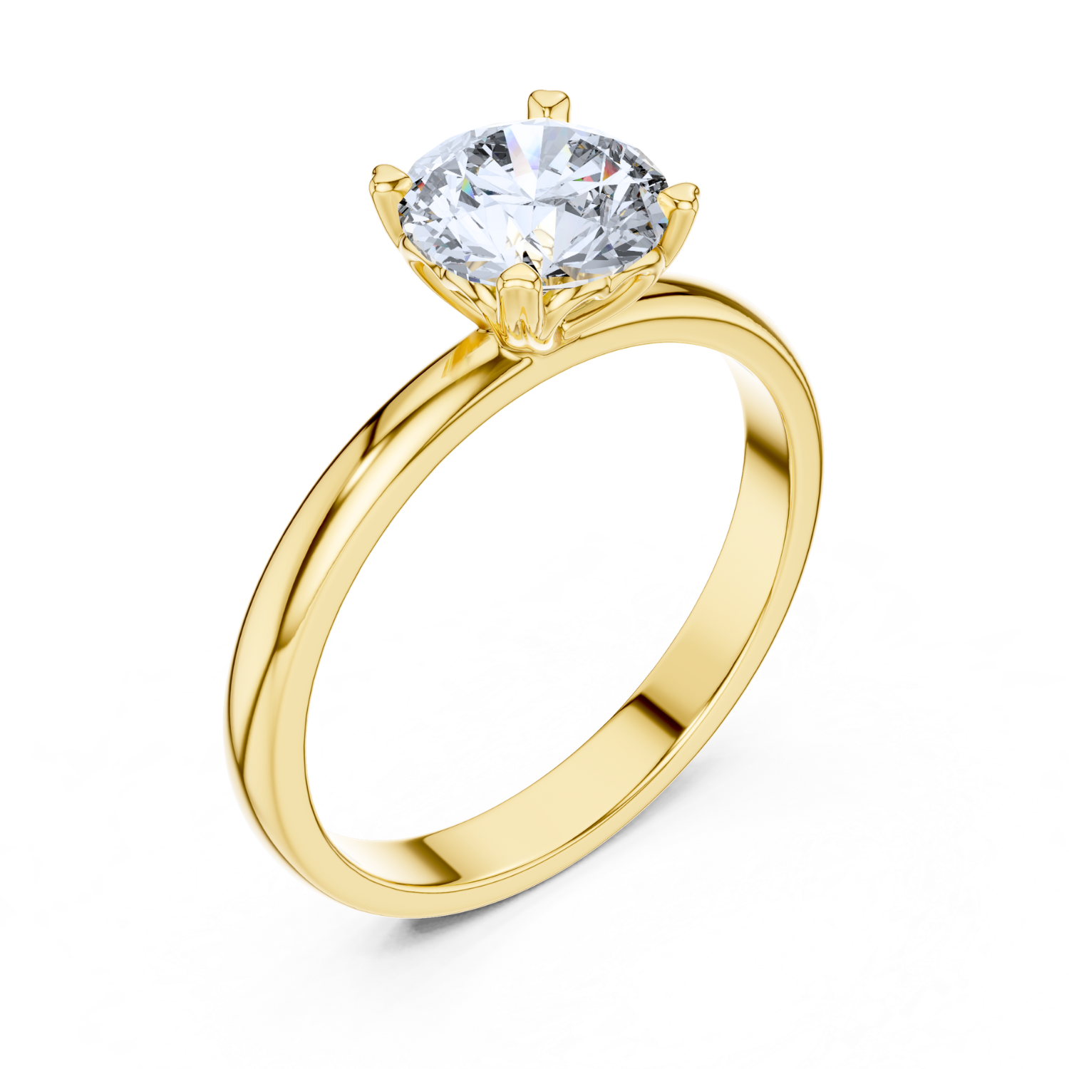Bloom Solitaire Ring