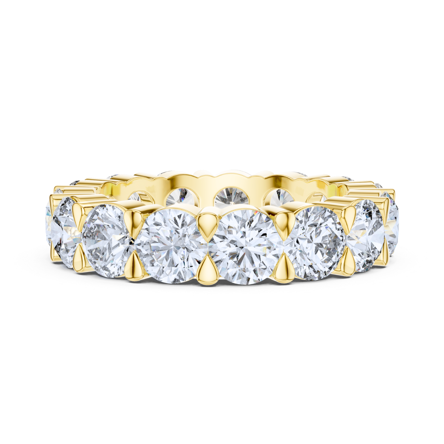 Round-Cut Diamond Eternity Band