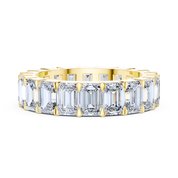 Emerald-Cut Diamond Eternity Band