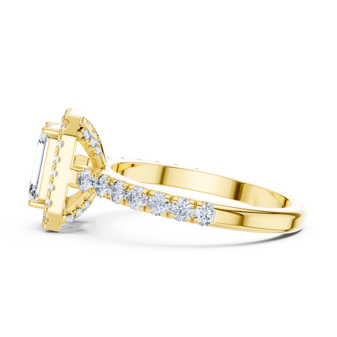The Aureline Halo Ring