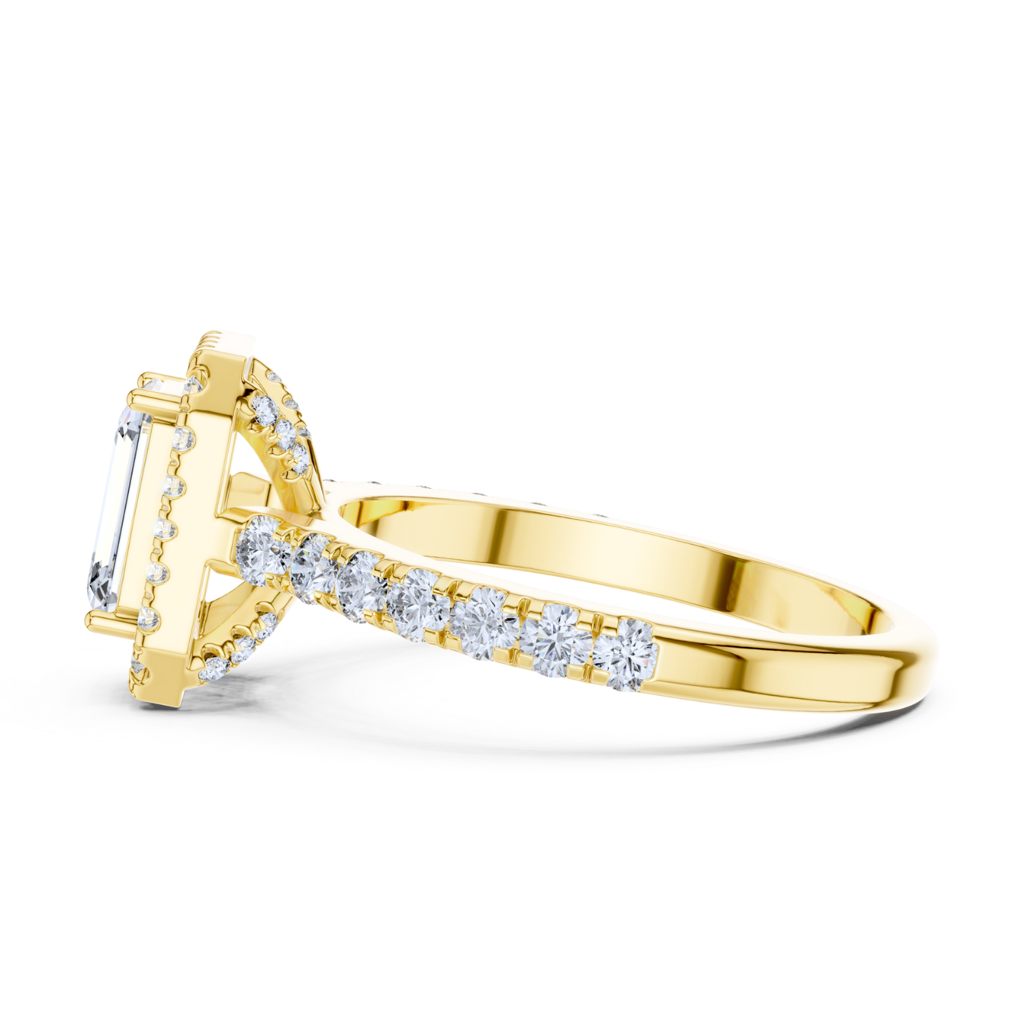 The Aureline Halo Ring
