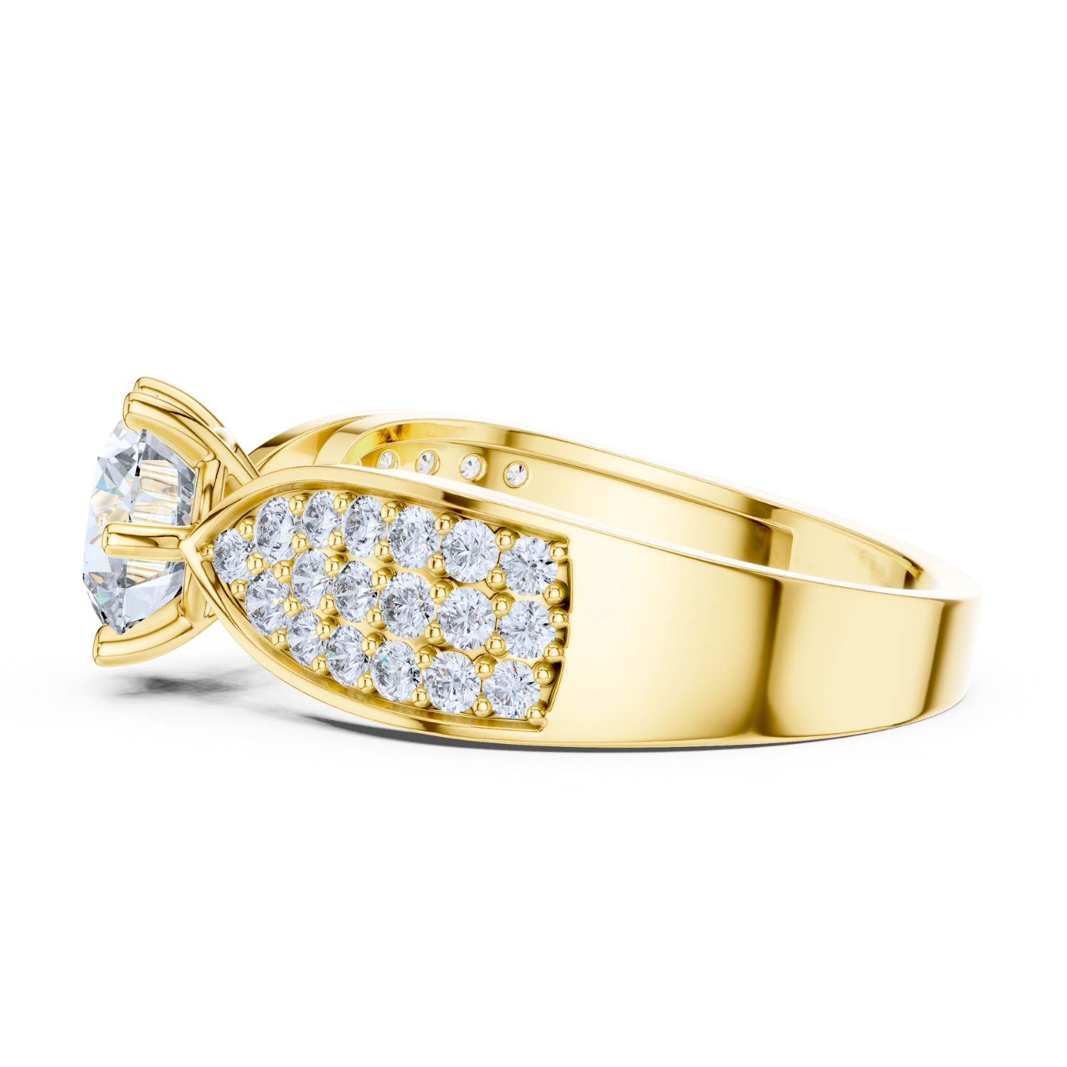 Pave Diamond Ring