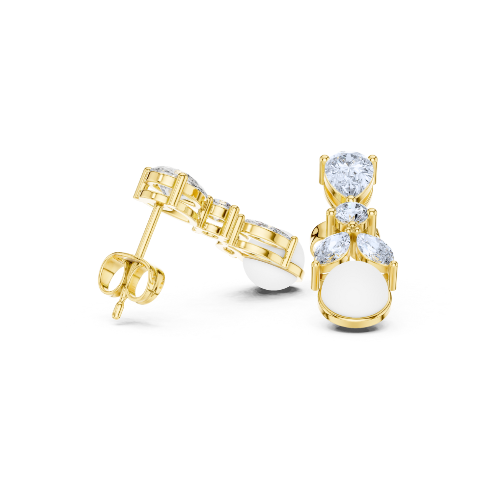 Radiant Teardrop Elegance Earrings