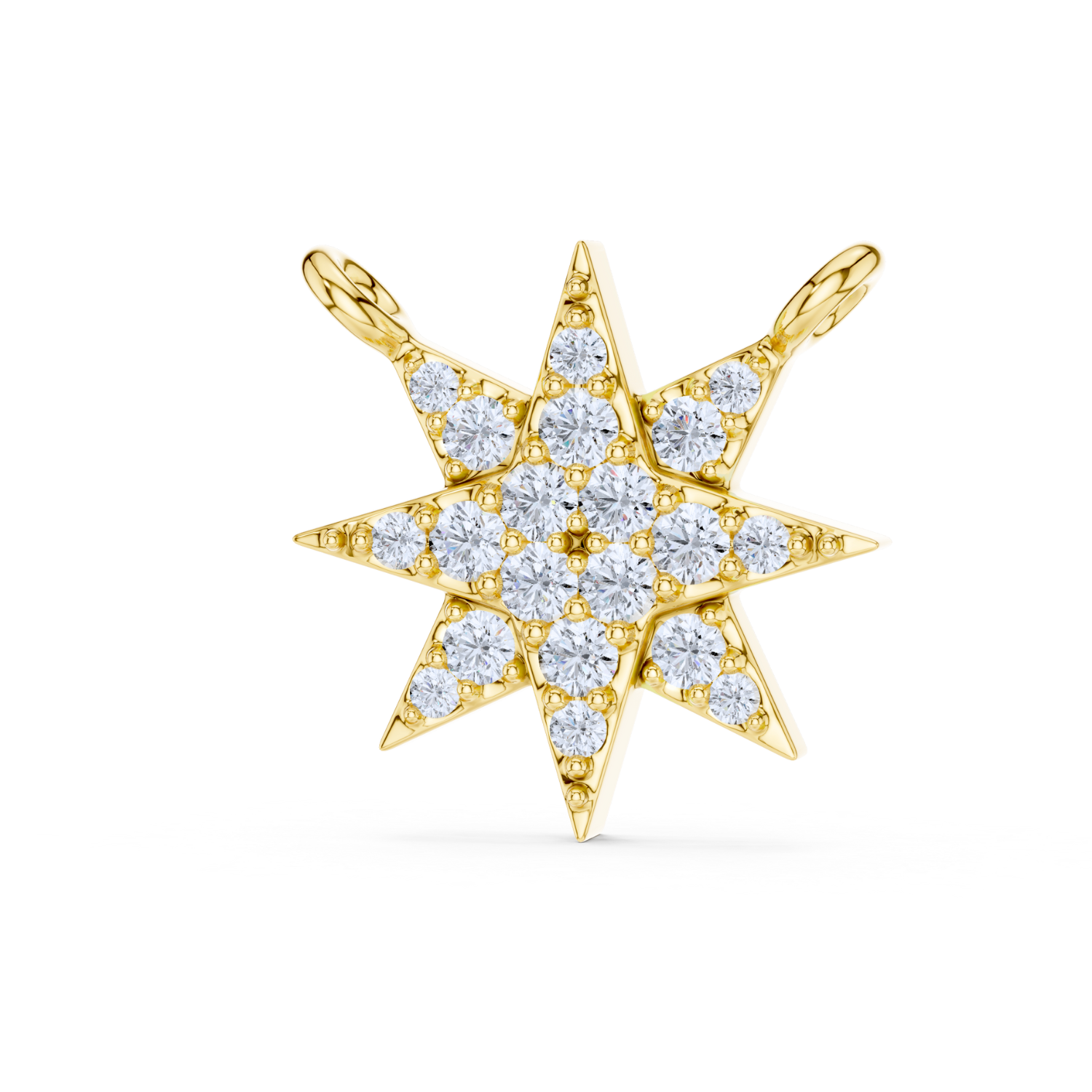 North Star Diamond Pendant