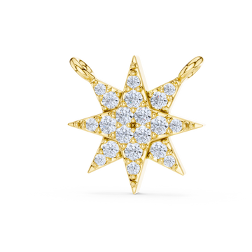 North Star Diamond Pendant