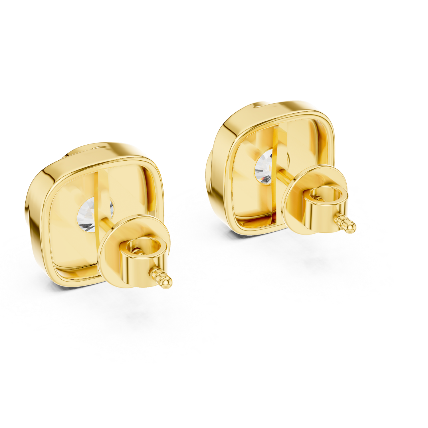 Blooming Aura Diamond Studs