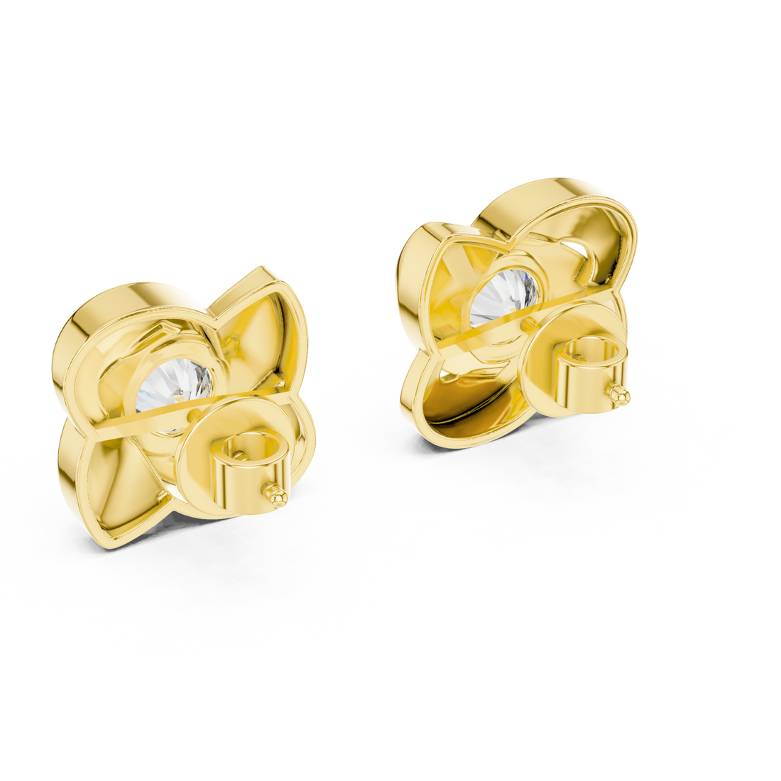 Petal Bloom Diamond Studs