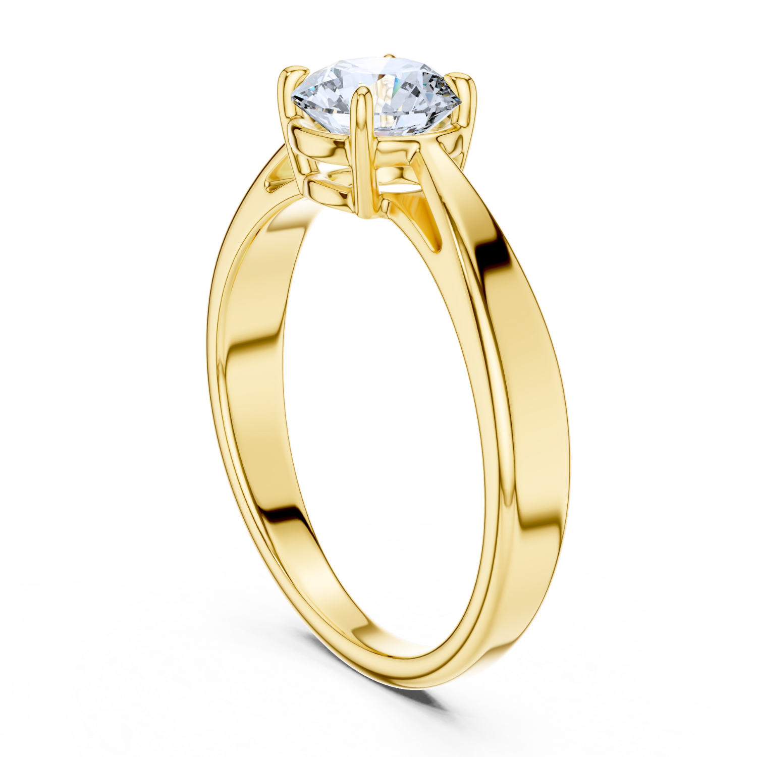 Elegant Solitaire Diamond Ring