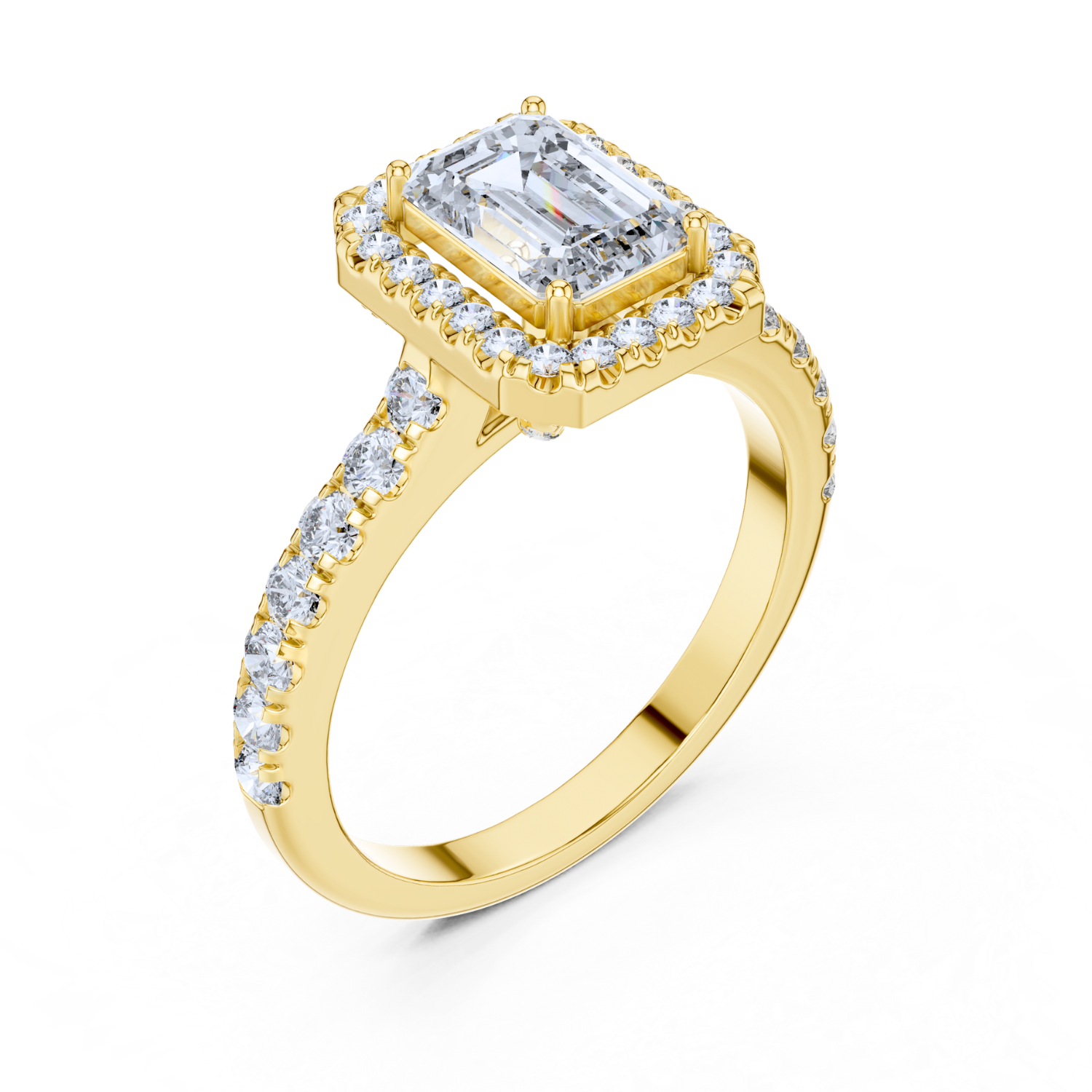 The Aureline Halo Ring